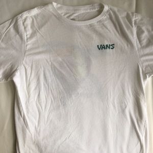 Vans white t shirt